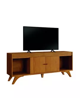 Rack Moderno 2 Portas 1,60m - Sevilha - Mavau Móveis