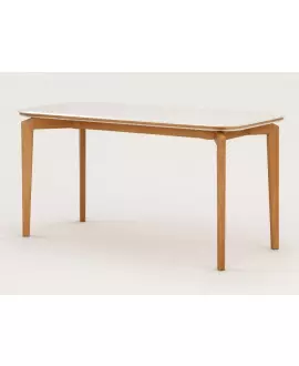 Mesa de jantar Maciça tampo duplo 27mm - 2x1m  Luma Imperial