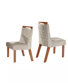 cadeiras para mesa de jantar lj moveis