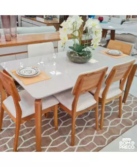 Sala de jantar completa Florença Tradição Móveis