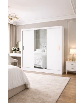 Guarda Roupa com espelho e 3 Portas Sapphire -Grand Line