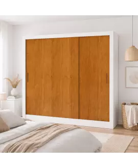 Guarda Roupa 3 Portas 3 Gavetas Sapphire -Grand Line