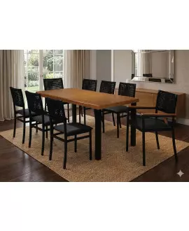 Conjunto Náutico Área externa 8 lugares  2,0x0,90m  - Solara