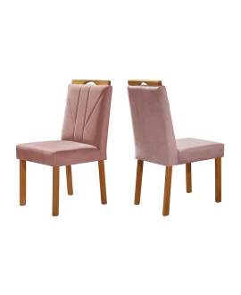 Cadeiras para Mesa de Jantar Madeira Maciça - Duda