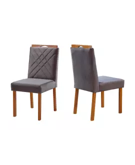 Cadeiras para Mesa de Jantar Madeira Maciça - Vitoria