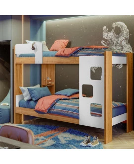 Beliche Infantil Escadas Moderna Portofino - MobiBaby