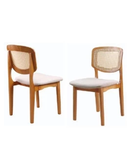 Cadeiras com Encosto em Telinha - Vitra - Gold Salas	