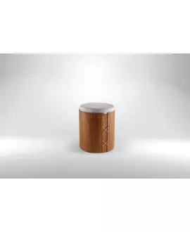 Banco Puff Decorativo - Dora - Requinte Salas