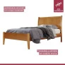 Cama Solteiro Madeira Maciça - Classic - Josandro Móveis