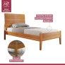 Cama Solteiro Madeira Maciça - Amazone - Josandro Móveis