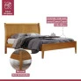 Cama Casal Queen 1,40m - Classic - Josandro Móveis