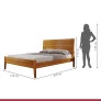Cama Casal 1,40m - Amazone - Josandro Móveis