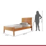 Cama Solteiro Madeira Maciça - Amazone - Josandro Móveis
