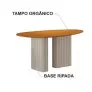 Mesa de Jantar Orgânica 1,35x0,90 metros Iza  Arbo Design