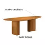 Mesa de Jantar Orgânica 1,80x90  metros Iza  Arbo Design