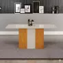 Mesa de jantar 1,80x0,90  100% MDF Dora -Arbo Design