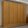 Guarda Roupa Casal 6 Portas 9 Gavetas 100% MDF - Urbano - Josandro Móveis