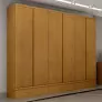 Guarda Roupa Casal 6 Portas 9 Gavetas 100% MDF - Urbano - Josandro Móveis