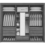 Guarda Roupa Casal 3 Portas 7 Gavetas - Pacioli Plus - Móveis Bettio