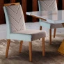 cadeiras para mesa de jantar hera requinte salas