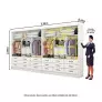 Closet 6 Portas 18 Gavetas Domus - Grand Line
