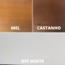 Mesa de Jantar Retangular Madeira Maciça - Ebano - Singular Móveis