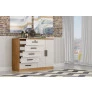 Cômoda para Quarto com Sapateira 5 Gavetas - Space