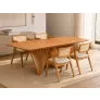 Sala de Jantar 4 cadeiras 1,60x90 - Oslo Luxo -Sala Nobre