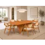 Sala de Jantar 6 cadeiras 1,60x90 - Oslo-Sala Nobre