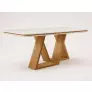 Mesa de jantar tampo duplo 27mm 1,80x0,90  Zeus- Imperial