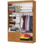 Guarda Roupa 4 Portas 2 gavetas Allure -Grand Line