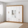 Guarda Roupa 6 Portas 4 Gav 2 Espelhos Allure -Grand Line
