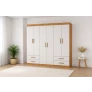  Guarda Roupa 6 Portas 4 Gavetas Allure -Grand Line