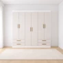  Guarda Roupa 6 Portas 4 Gavetas Allure -Grand Line