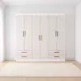  Guarda Roupa 6 Portas 4 Gavetas Allure -Grand Line