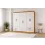  Guarda Roupa 6 Portas 4 Gavetas Allure -Grand Line