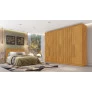 Guarda Roupa Casal Ripado 6 Portas 4 Gavetas - Oxford - Made Marcs