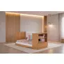 Berço com que vira Cama com  Prateleira Celinne- MobiBaby