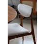Cadeiras para mesa de jantar moderna - Begônia Estofada - Tendence Móveis
