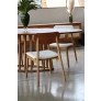 Cadeiras para mesa de jantar moderna - Begônia Estofada - Tendence Móveis