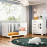 Berço que vira Cama com Colchão - Life - MobiBaby