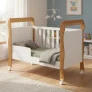 Berço que vira cama com Colchão - Soninho -MobiBaby