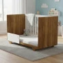 Berço que vira Cama com Colchão - Life - MobiBaby