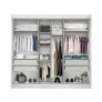 guarda roupa casal 3 portas diamond novo horizonte