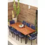 Conjunto 8 lugares  externa 2,0x0,90m Brisa Náutica - Solare