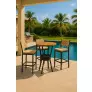 Mesa Bistrô Redonda com Cooler 3 Banquetas Náutic - Solara