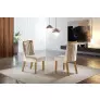 Cadeiras para Mesa de Jantar Estofada - Lottus - LJ Móveis