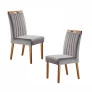 cadeiras para mesa de jantar velvet requinte salas