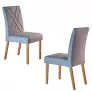 Sala de Jantar 6 Cad c Vidro 1,35m - Nuance - Domus Móveis