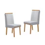 Cadeiras para Mesa de Jantar Estofada - Alice - Art Salas